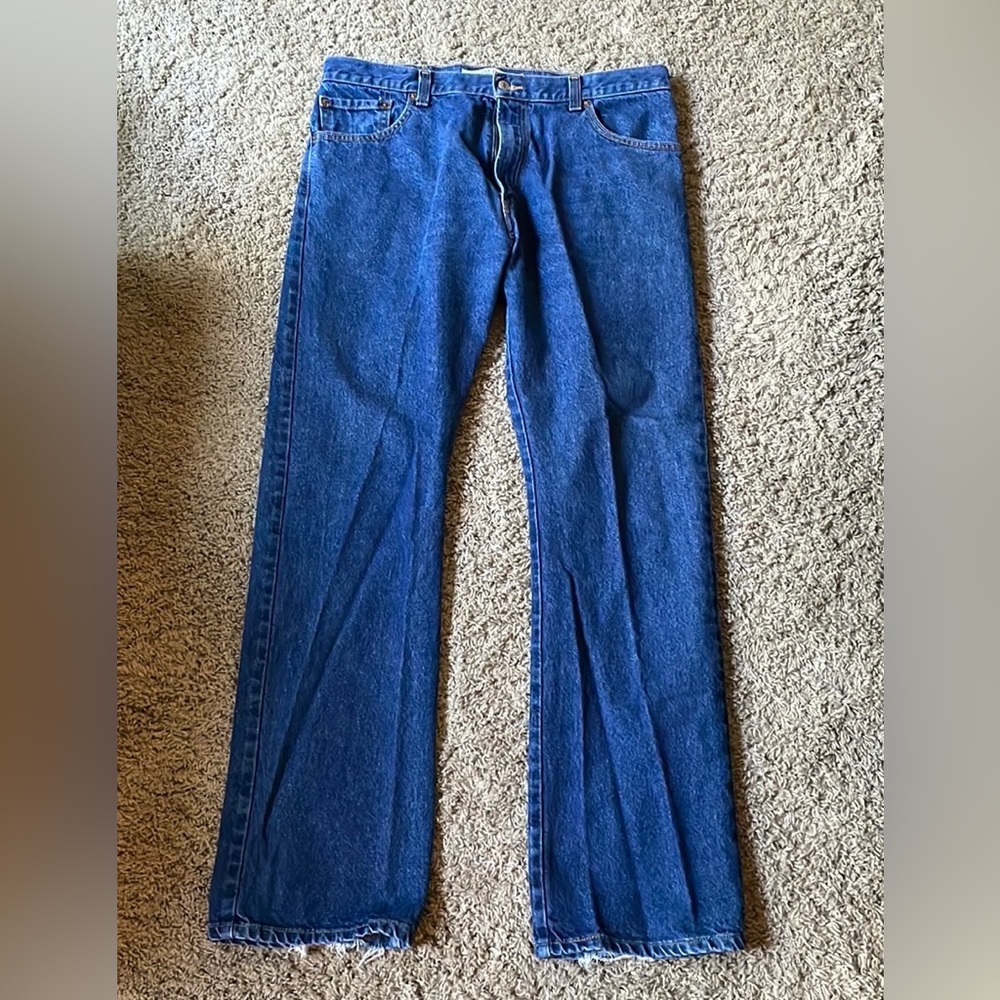 Levi’s Men’s 517 Boot Cut Jeans.  38x34.